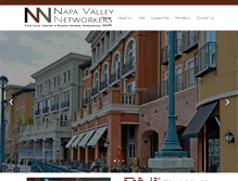 Tablet Screenshot of napavalleynetworkers.com